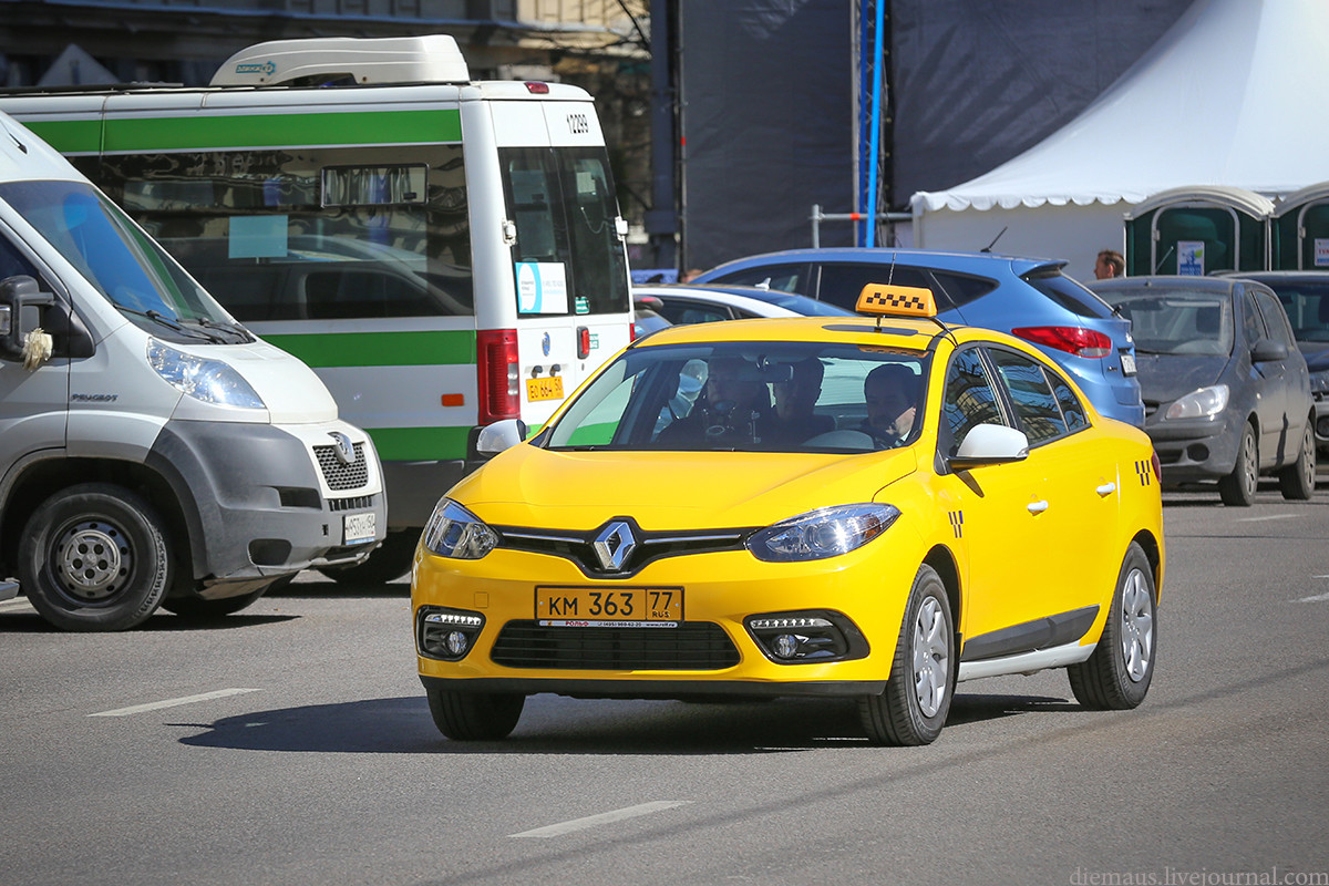 тарифы такси Сити Мобил в Москве